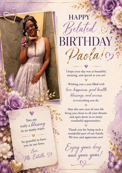 Birthday card