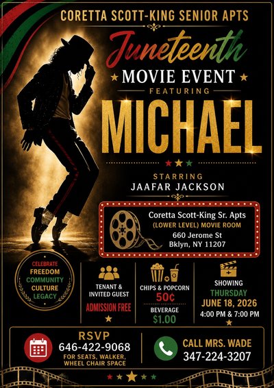Juneteenth event flyer